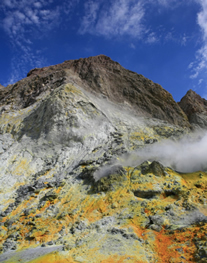 White Island Sulphur deposits